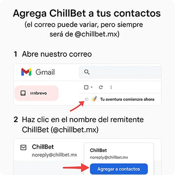Instrucción del cliente de correo