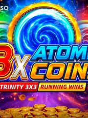 3X Atomic Coins: Trinity RUNNING WINS™