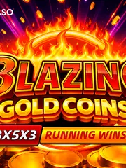 Blazing Gold Coins RUNNING WINS™