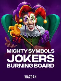 Mighty Symbols™: Jokers Burning Board™