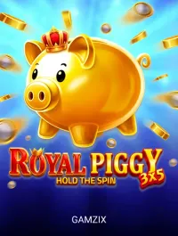 3x5 Royal Piggy: Hold The Spin